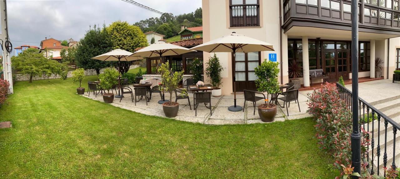 Hotel La Boriza Andrín Exterior foto