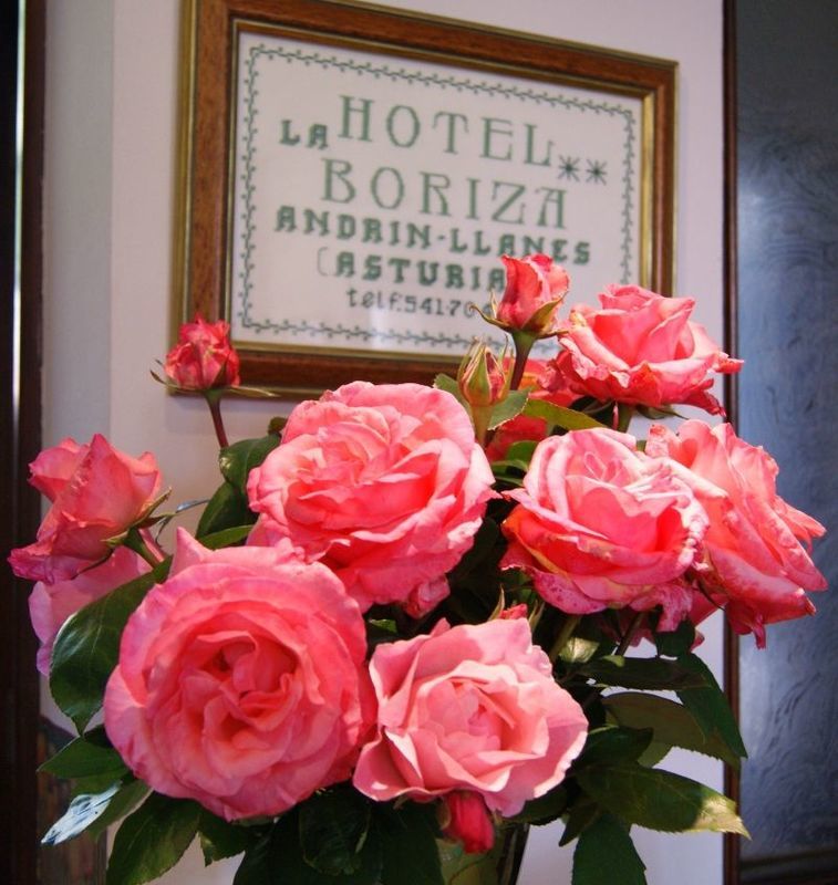 Hotel La Boriza Andrín Exterior foto